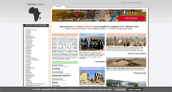 Desktop Screenshot of continent-africain.com